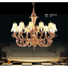 French Style Decorative Brass Chandelier Lighting (WD1128-12)